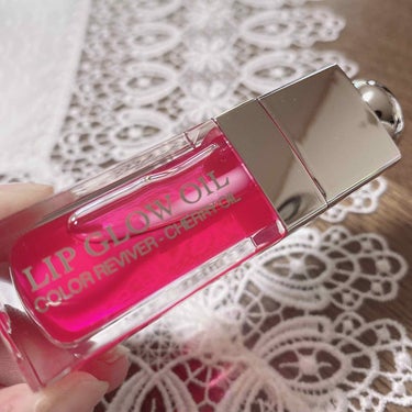 Dior ディオール アディクト リップ グロウ オイルのクチコミ「Dior addict LIP GROW OIL 015

リップオイルやっと買いました♡♡♡.....」（1枚目）