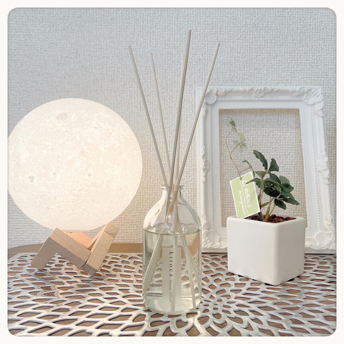 消臭リードディフューザー/Kitoca　木と果/ルームフレグランスを使ったクチコミ（1枚目）