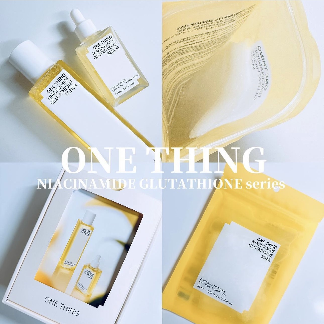 ナイアシンアミドグルタチオントナー/ONE THING/化粧水を使ったクチコミ（1枚目）