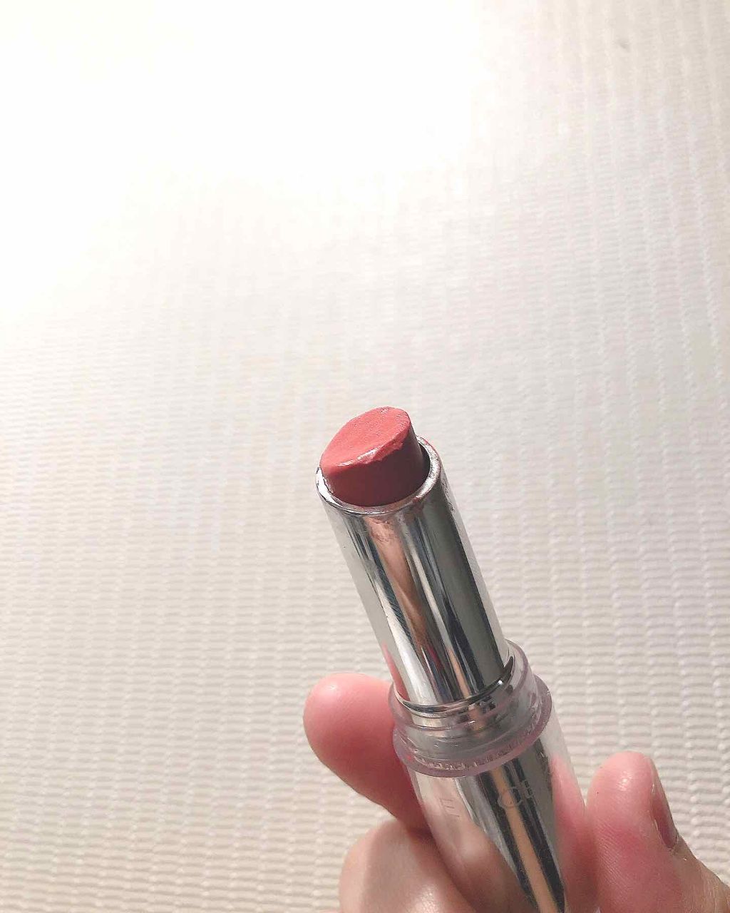 ラスティンググロスリップ/CEZANNE/口紅を使ったクチコミ（1枚目）