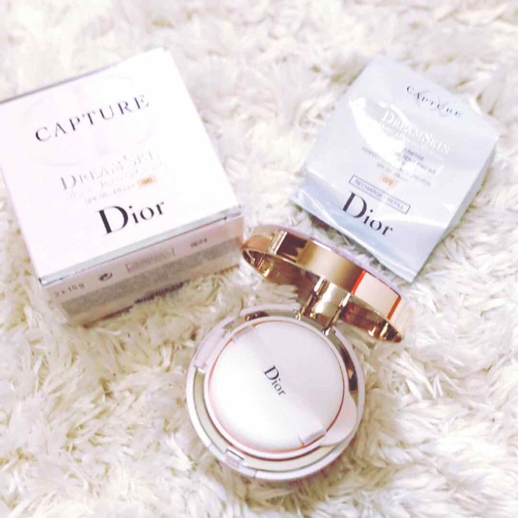 【旧】カプチュール トータル ドリームスキン クッション/Dior/クッションファンデーションを使ったクチコミ(1枚目)