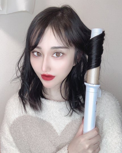 MAI【フォロバ&リムバ100】 on LIPS 「いい商品見つけた💡💓💓✨💜ANLANオートカールアイロン/💜《..」(4枚目)