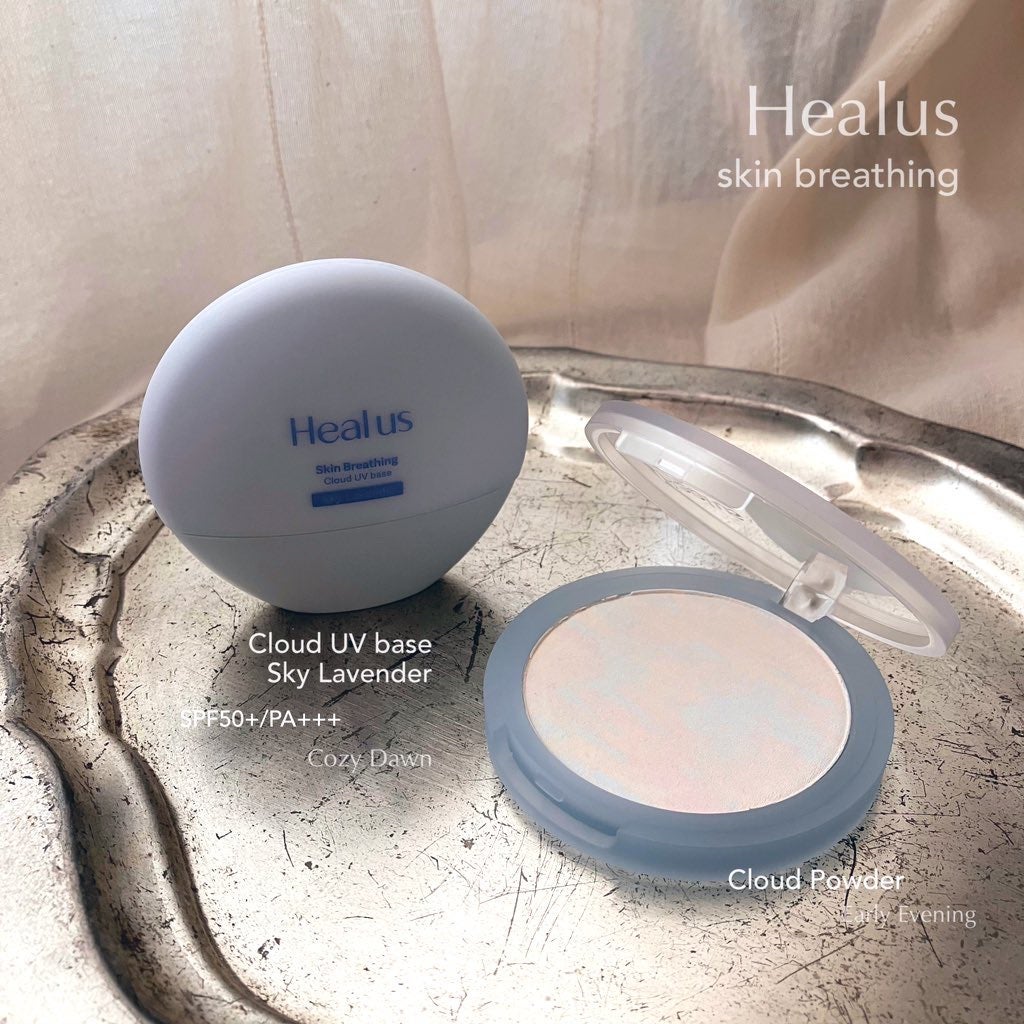 クラウドパウダー/Healus/プレストパウダーを使ったクチコミ(1枚目)