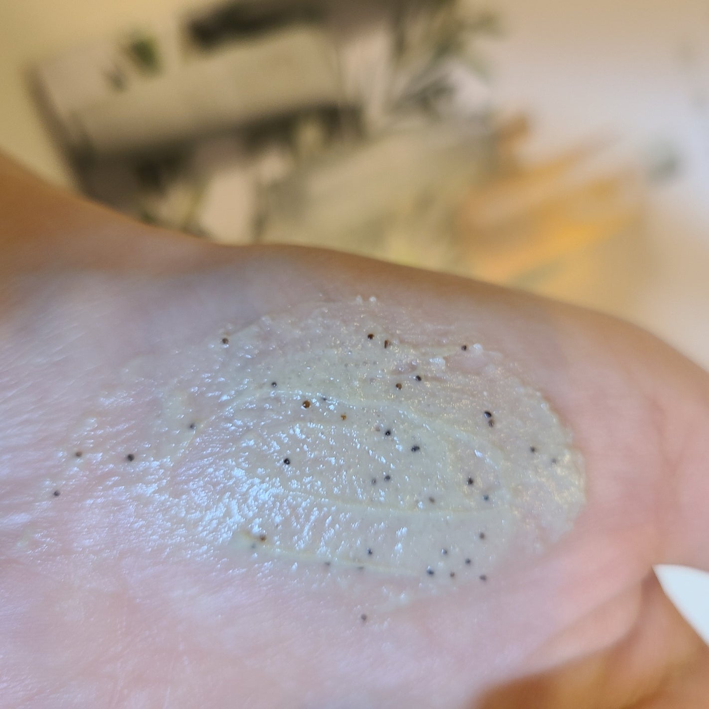 オリーブ&ババス ボタニカル ボディスクラブ/Laline/ボディスクラブを使ったクチコミ(2枚目)