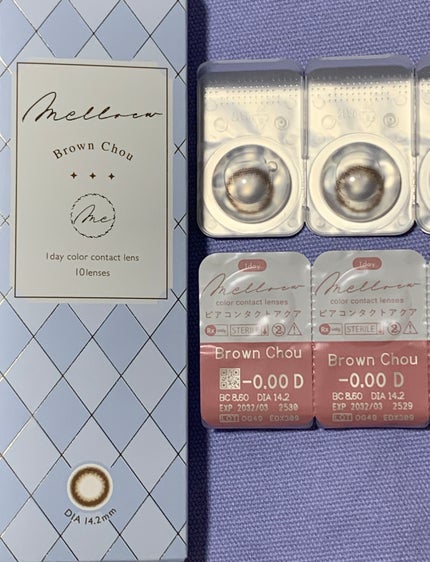 melloew 1day ブラウンシュー/melloew/ワンデー(1DAY)カラコンを使ったクチコミ(1枚目)