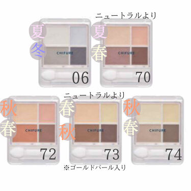 グラデーション アイシャドウ ちふれの口コミ イエベ春におすすめのパウダーアイシャドウ パーソナルカラー別 By ﾏｼｭﾏﾛ 乾燥肌 10代後半 Lips