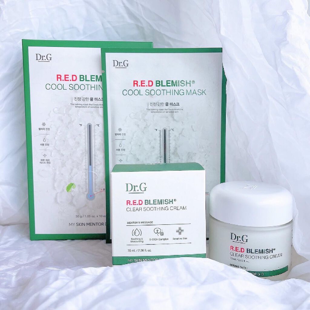 レッドB・Cスムージングクリーム/Dr.G/フェイスクリームを使ったクチコミ（1枚目）