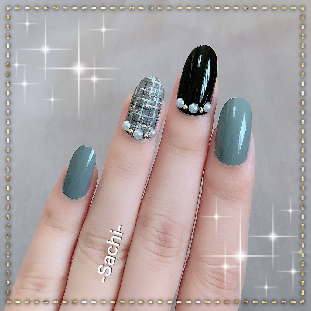 ネイルホリック FurMode  GY070/ネイルホリック/マニキュアを使ったクチコミ（2枚目）