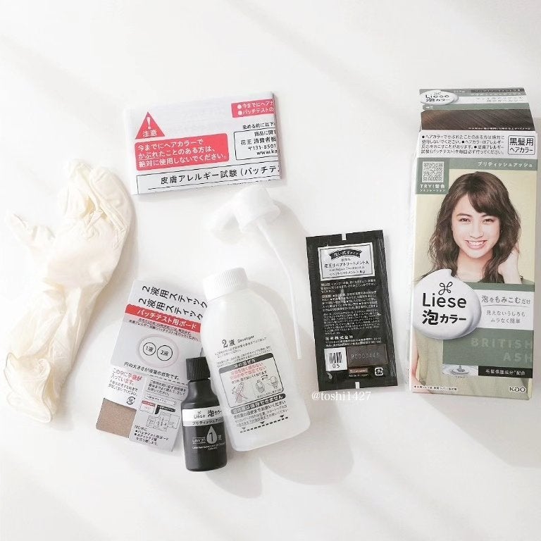 泡カラー/リーゼ/ヘアカラーを使ったクチコミ(2枚目)