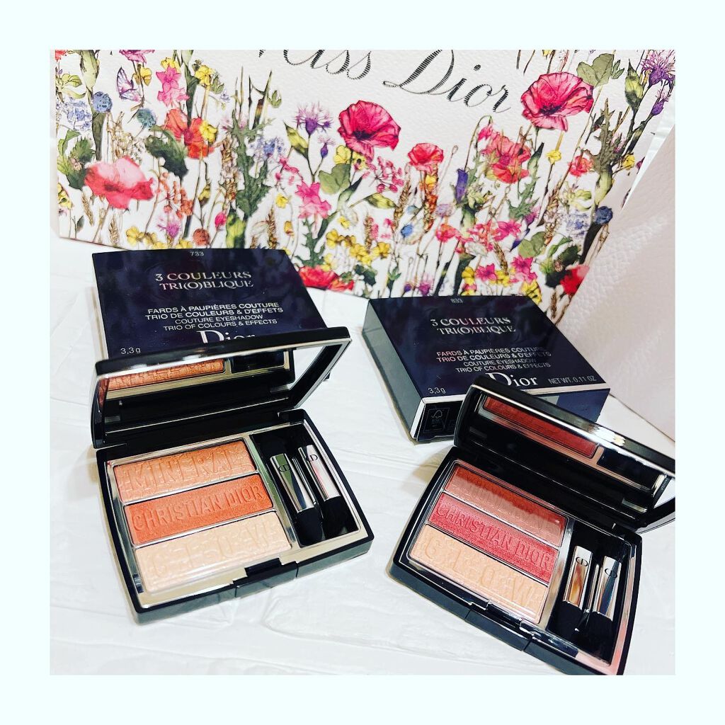 トリオ ブリック パレット/Dior/アイシャドウパレットを使ったクチコミ（2枚目）