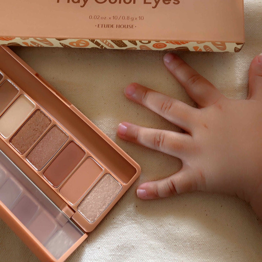 プレイカラーアイシャドウ メープルロード/ETUDE/アイシャドウパレットを使ったクチコミ(4枚目)