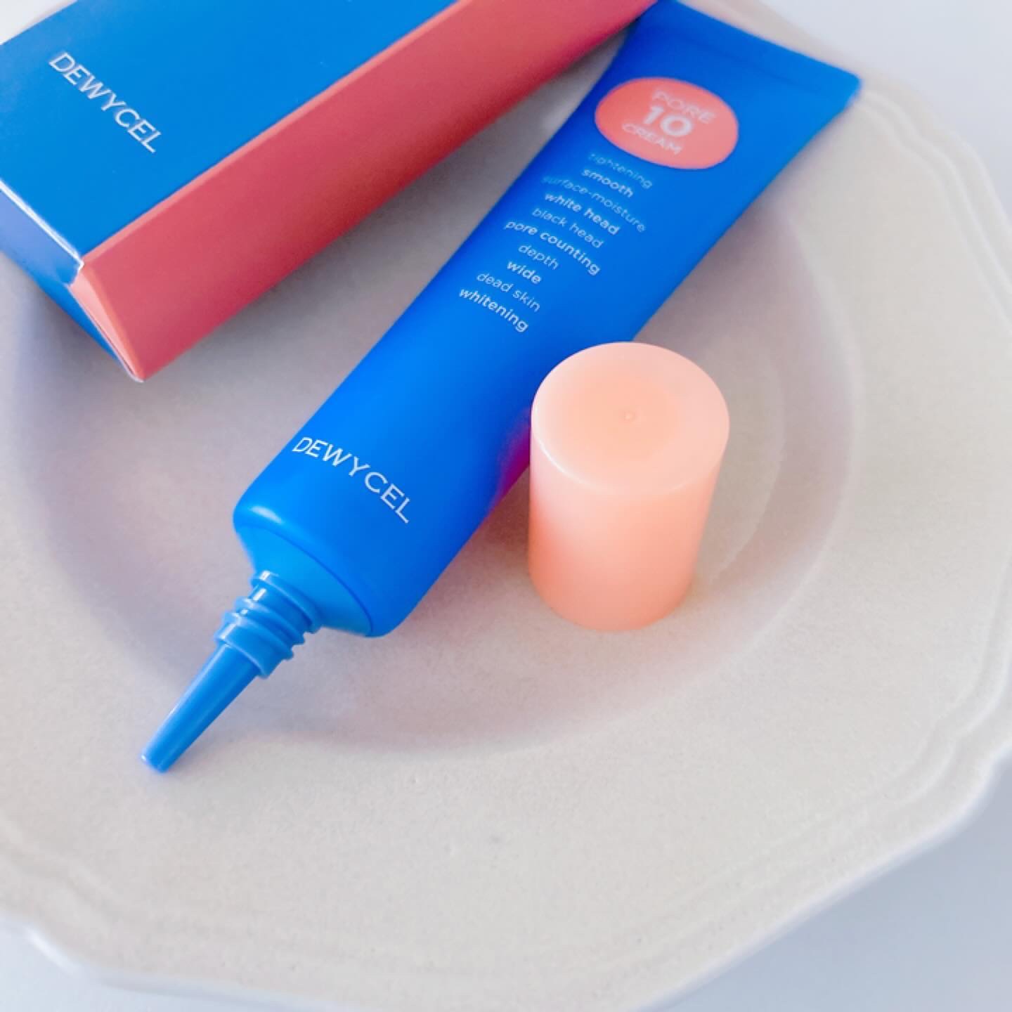 ポアーテンクリーム/DEWYCEL/化粧下地を使ったクチコミ（3枚目）