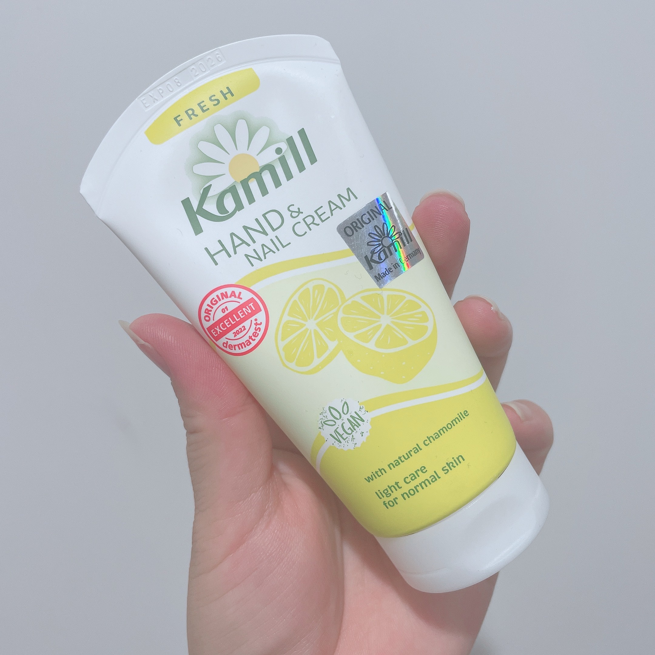 ハンド＆ネイルクリーム  フレッシュ 75ML/カミール/ハンドクリームを使ったクチコミ（1枚目）