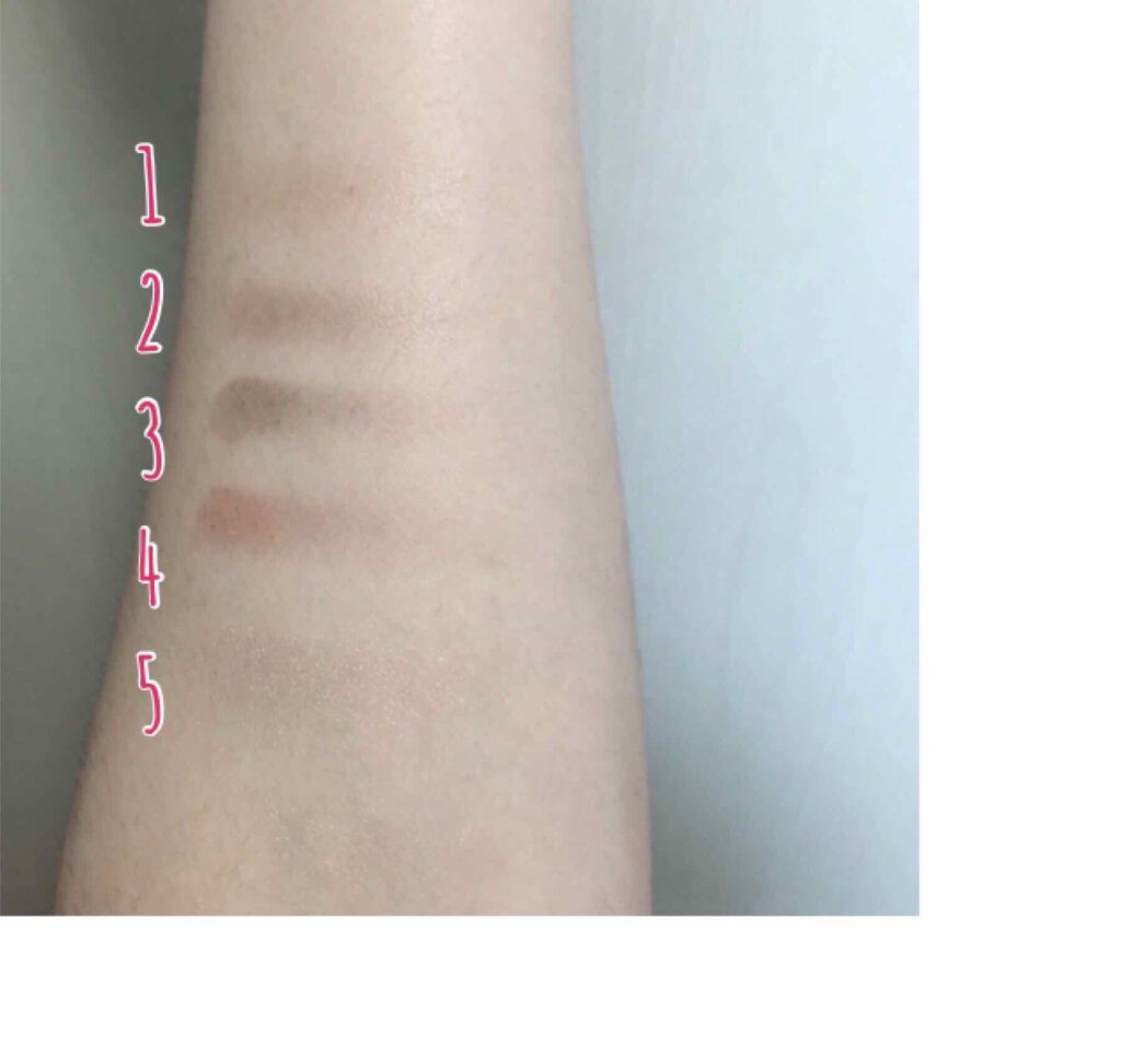 5カラーズアイシャドウ/Witch's Pouch/アイシャドウパレットを使ったクチコミ（3枚目）