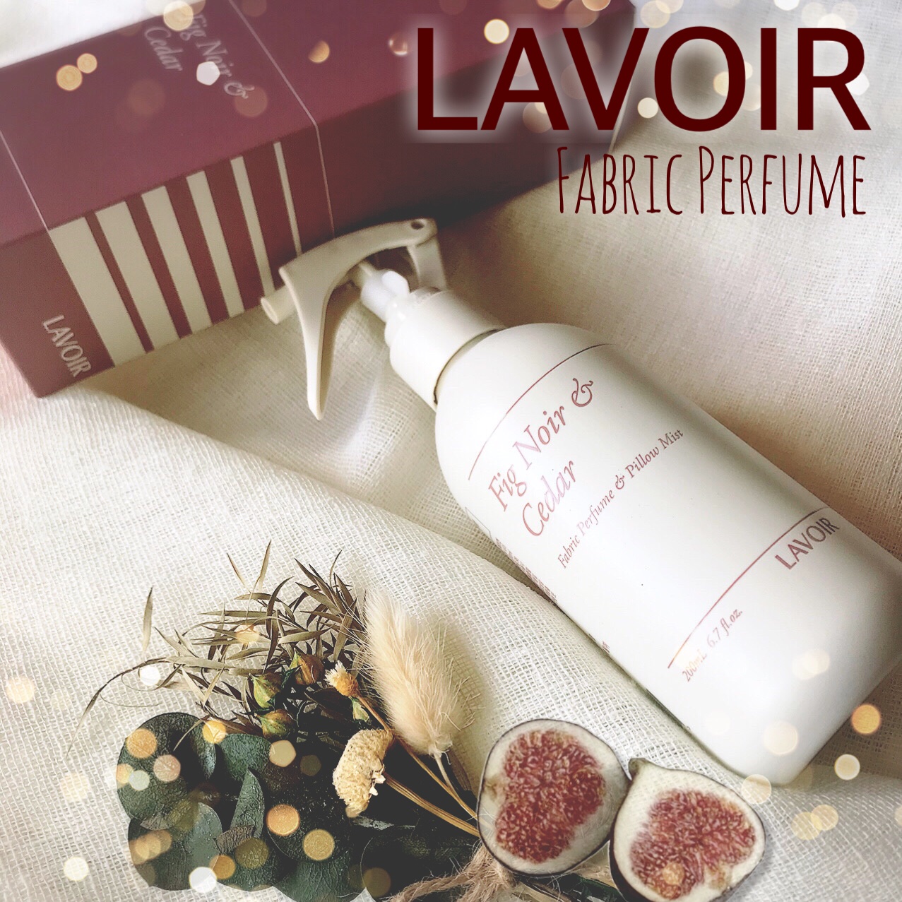 ファブリックパフューム/LAVOIR/ファブリックミストを使ったクチコミ（1枚目）