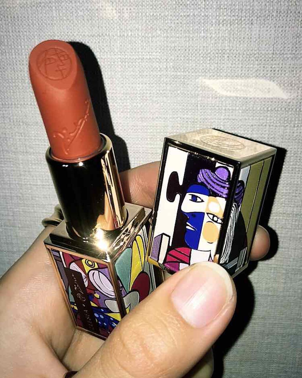 ピカソベルベットマットリップスティック/ZEESEA/口紅を使ったクチコミ(1枚目)