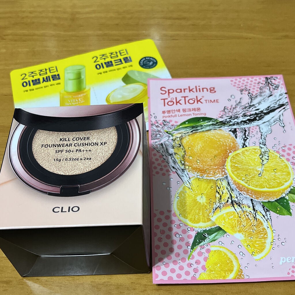 キル カバー ファンウェア クッション エックスピー/CLIO/クッションファンデーションを使ったクチコミ(2枚目)