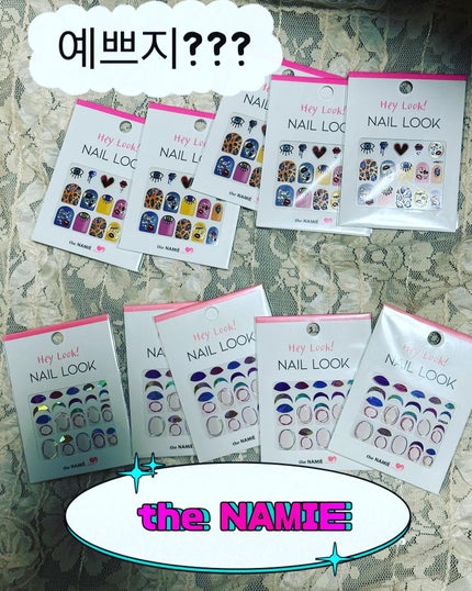 NAIL LOOK/the NAMIE nail art collection/ネイルシールを使ったクチコミ(1枚目)