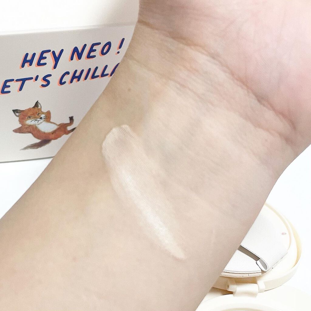 メゾンキツネ コラボ ネオクッション/LANEIGE/クッションファンデーションを使ったクチコミ(5枚目)