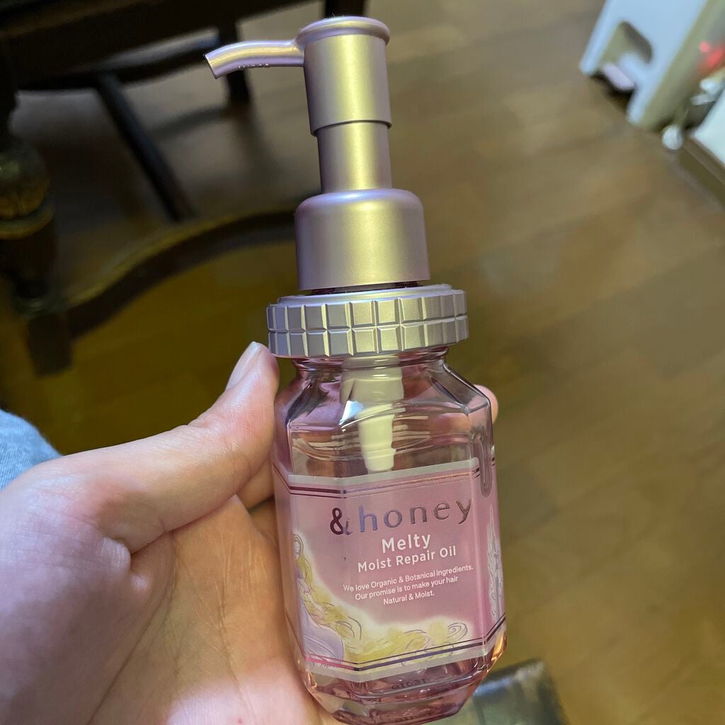 &honey メルティ モイストリペア ヘアオイル 3.0/&honey/ヘアオイルを使ったクチコミ(1枚目)