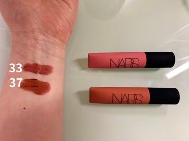 エアーマット リップカラー/NARS/口紅を使ったクチコミ（2枚目）