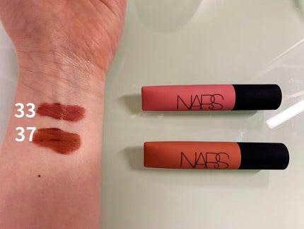 エアーマット リップカラー/NARS/口紅を使ったクチコミ(2枚目)
