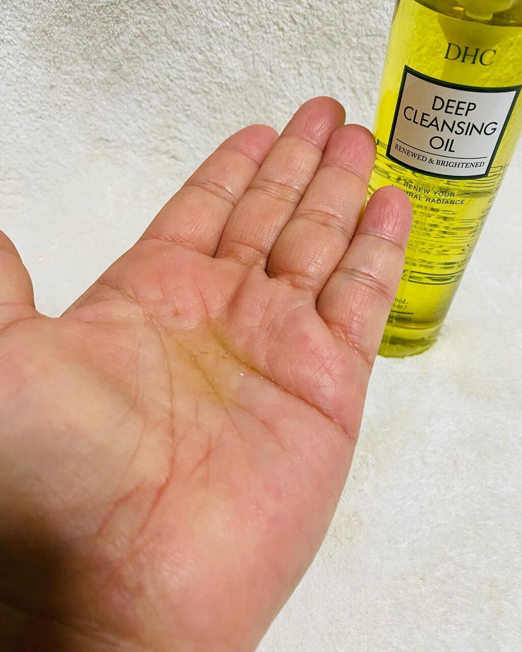 DHC 薬用ディープクレンジングオイル リニューブライト/DHC/オイルクレンジングを使ったクチコミ(3枚目)