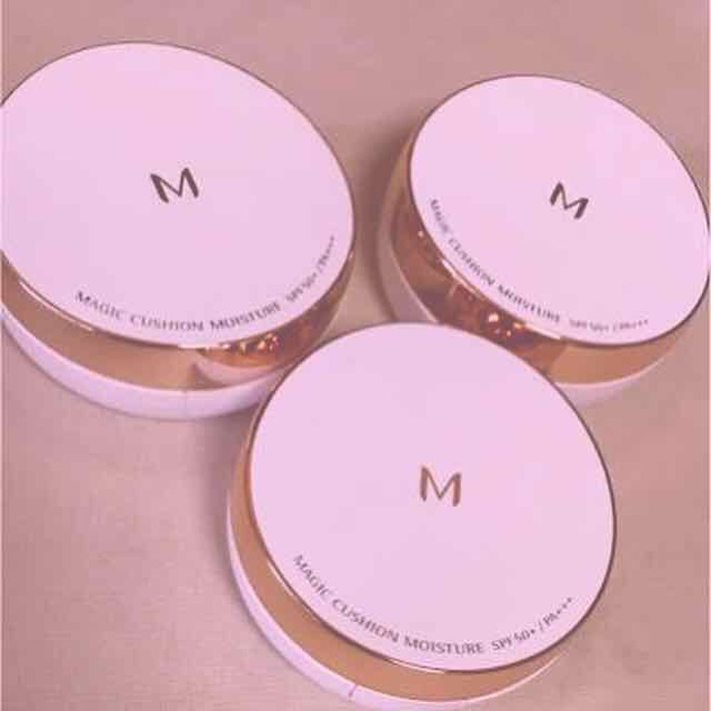 M クッション ファンデーション(モイスチャー)/MISSHA/クッションファンデーションを使ったクチコミ（1枚目）