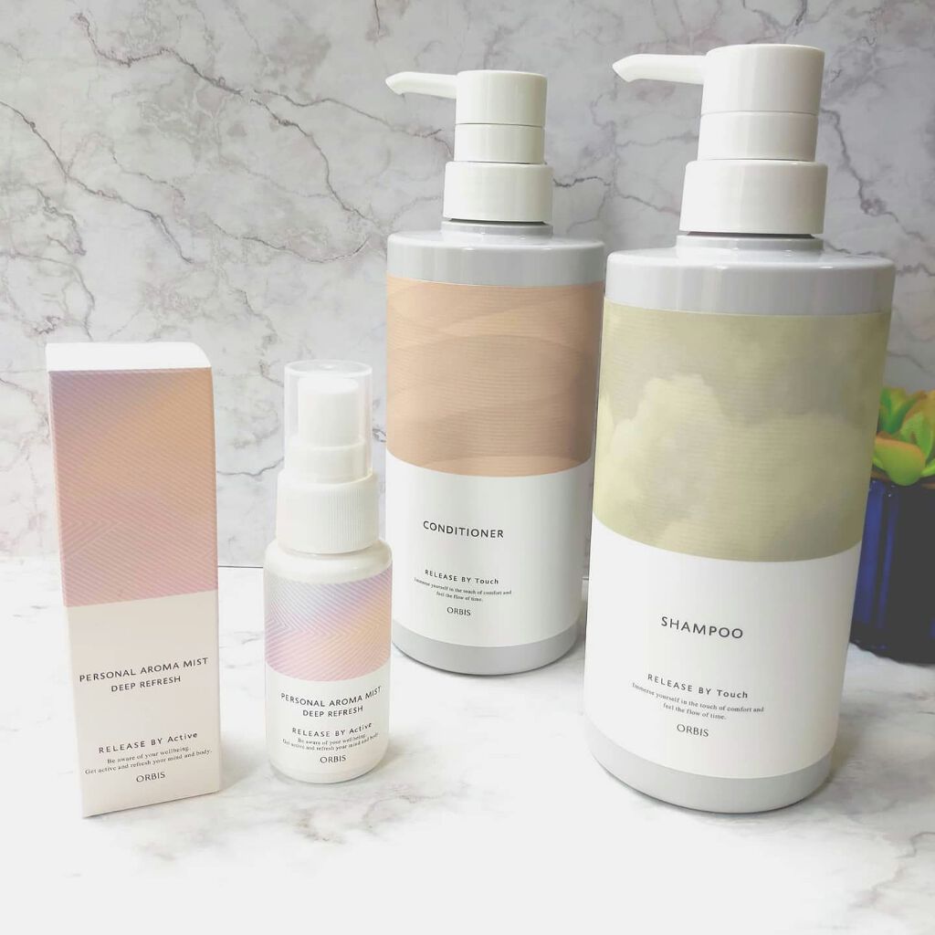 リリースバイタッチ シャンプー/コンディショナー/オルビス/市販シャンプーを使ったクチコミ（1枚目）