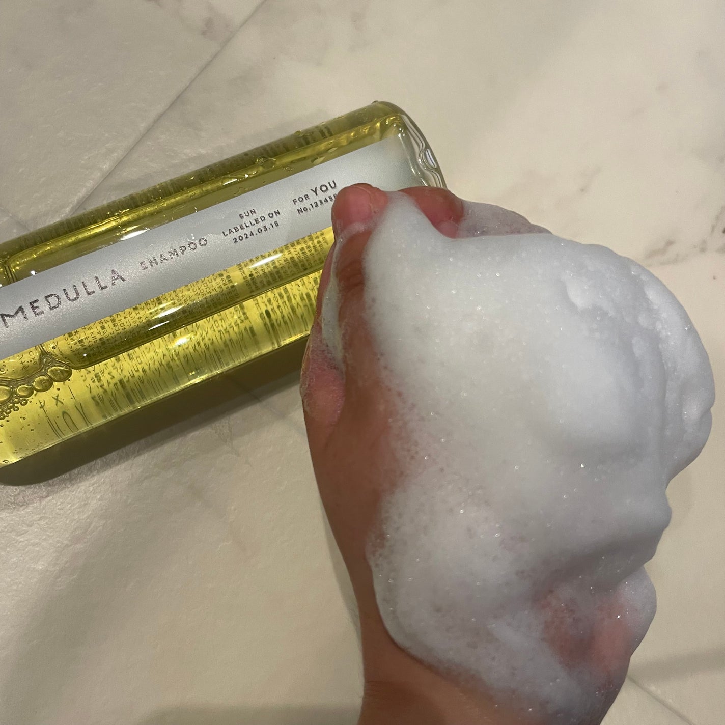 SHAMPOO & REPAIR/MEDULLA/市販シャンプーを使ったクチコミ(3枚目)