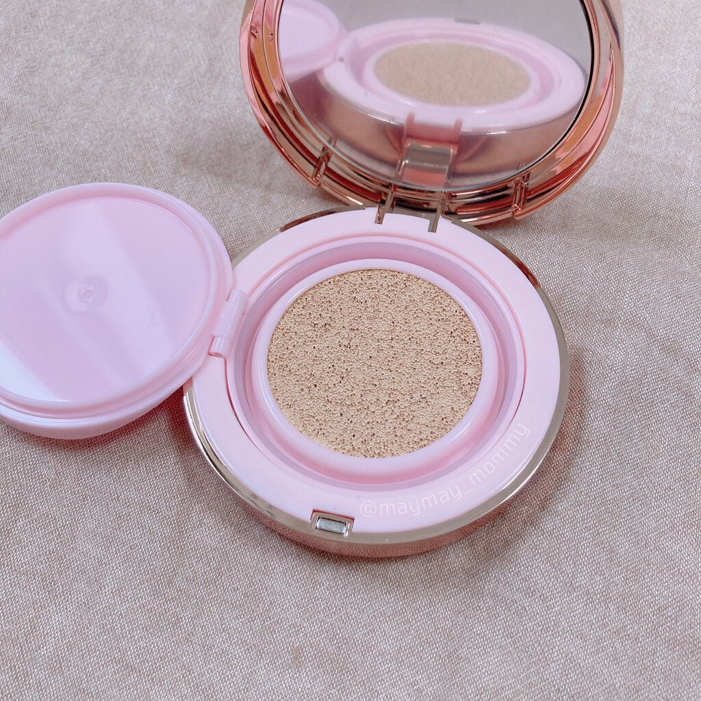 ピンクティーツリーカバークッション/APLIN/クッションファンデーションを使ったクチコミ(4枚目)