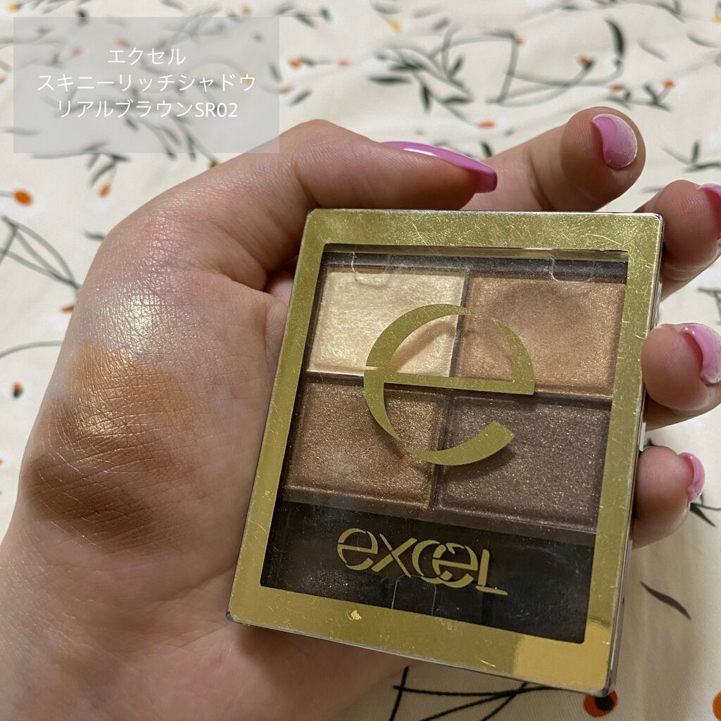 スキニーリッチシャドウ/excel/アイシャドウパレットを使ったクチコミ（3枚目）