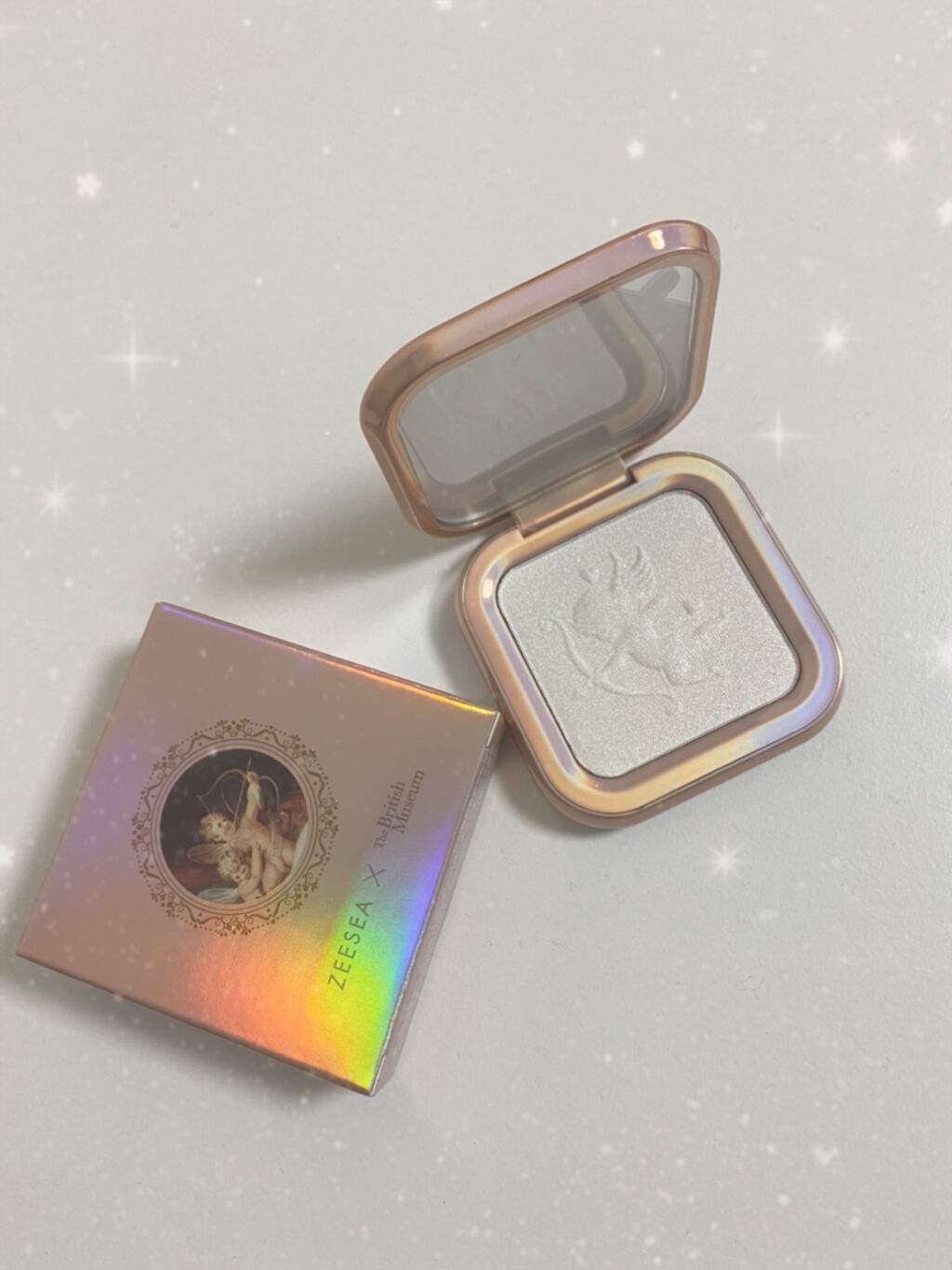 エンジェルキューピッドキスハイライター/ZEESEA/パウダーハイライトを使ったクチコミ（2枚目）