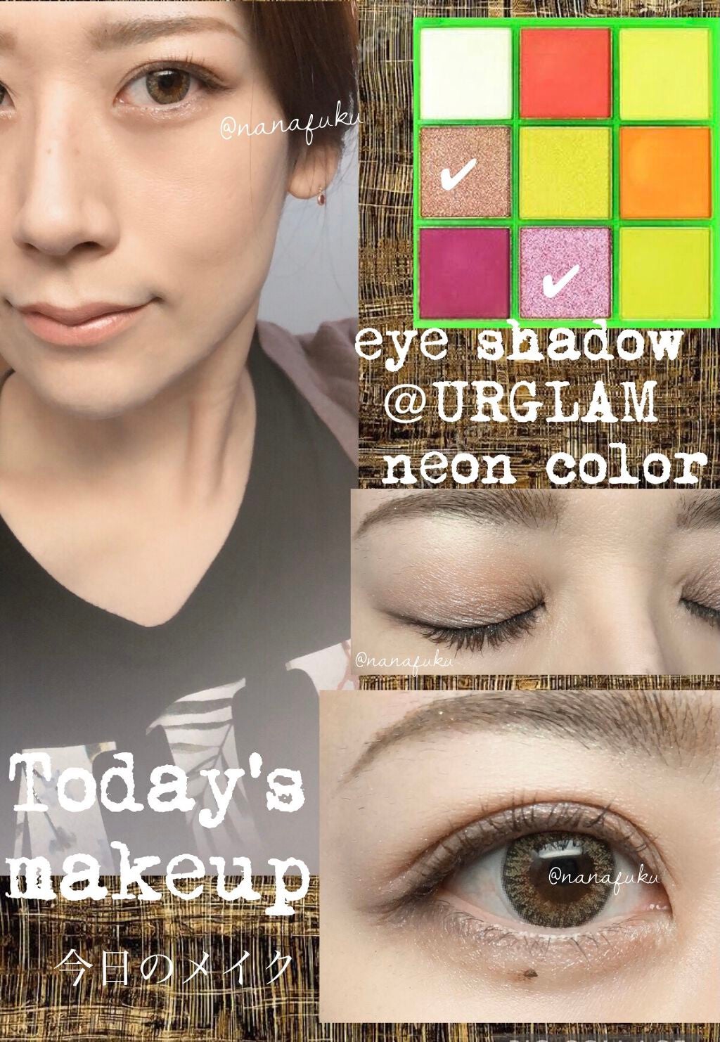 UR GLAM BLOOMING EYE COLOR PALETTE/U R GLAM/アイシャドウパレットを使ったクチコミ(1枚目)