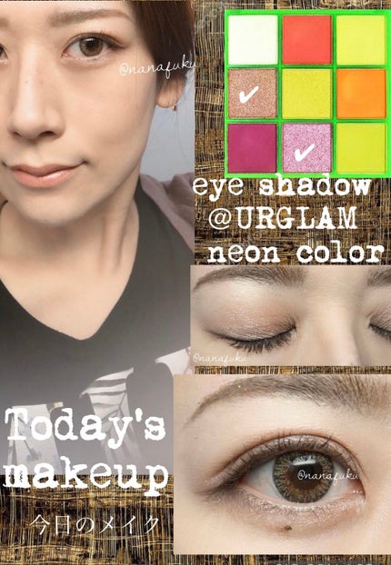 UR GLAM BLOOMING EYE COLOR PALETTE 07/U R GLAM/アイシャドウパレットを使ったクチコミ(1枚目)