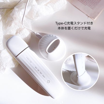 ロイヤル ウォーターピーリング IPX7完全防水/ANLAN/美顔器・マッサージを使ったクチコミ(7枚目)