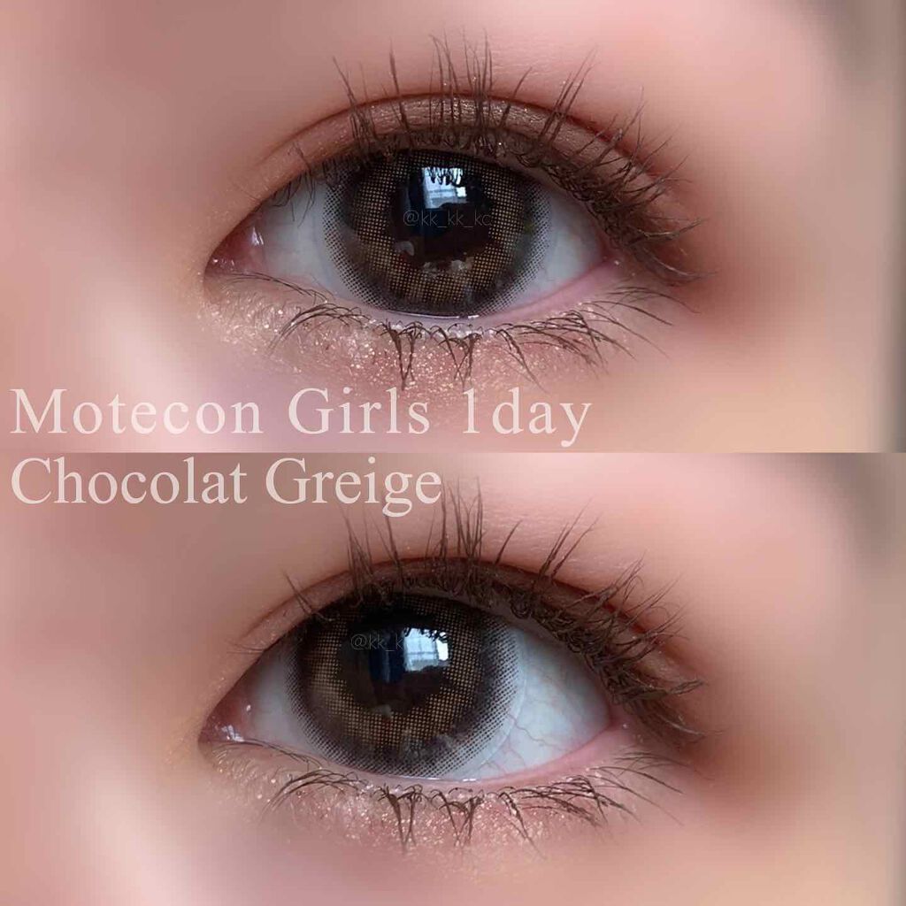モテコン ガールズワンデー/モテコン/ワンデー（１DAY）カラコンを使ったクチコミ（1枚目）