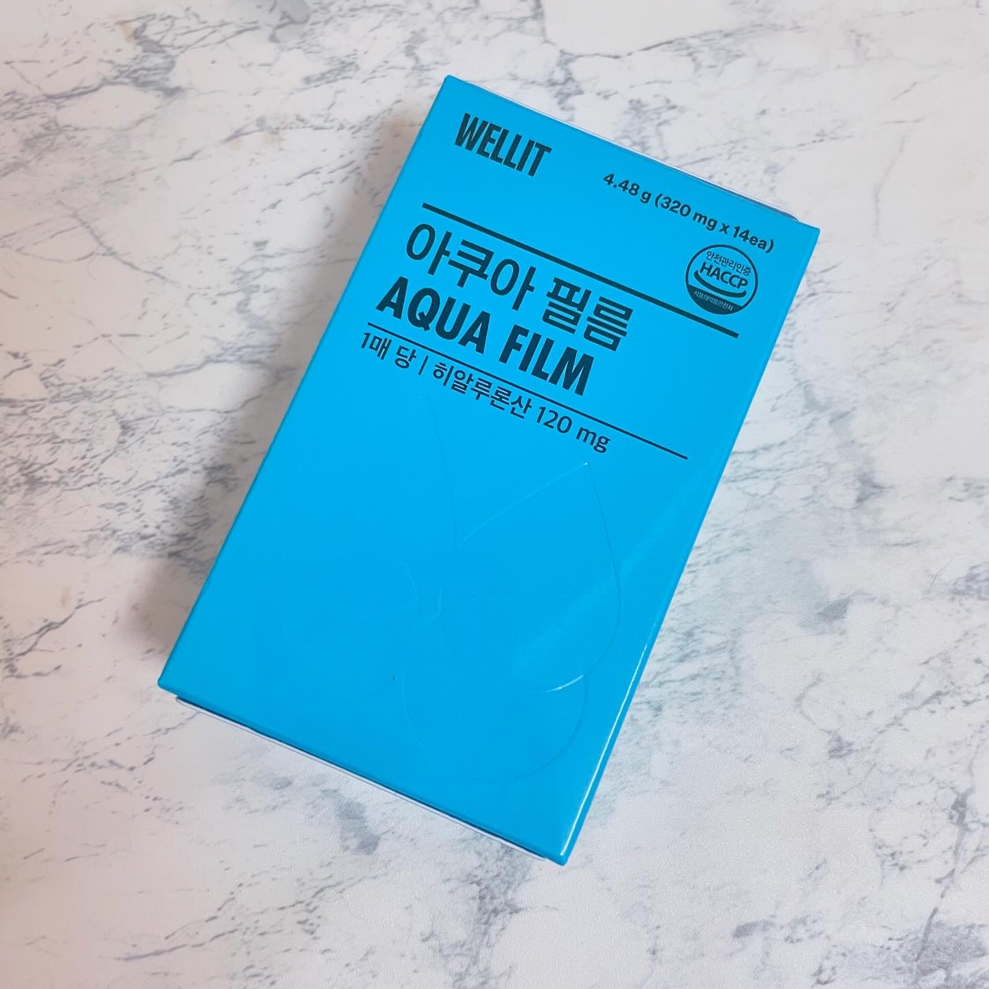 AQUA FILM/WELLIT/美容サプリメントを使ったクチコミ（1枚目）