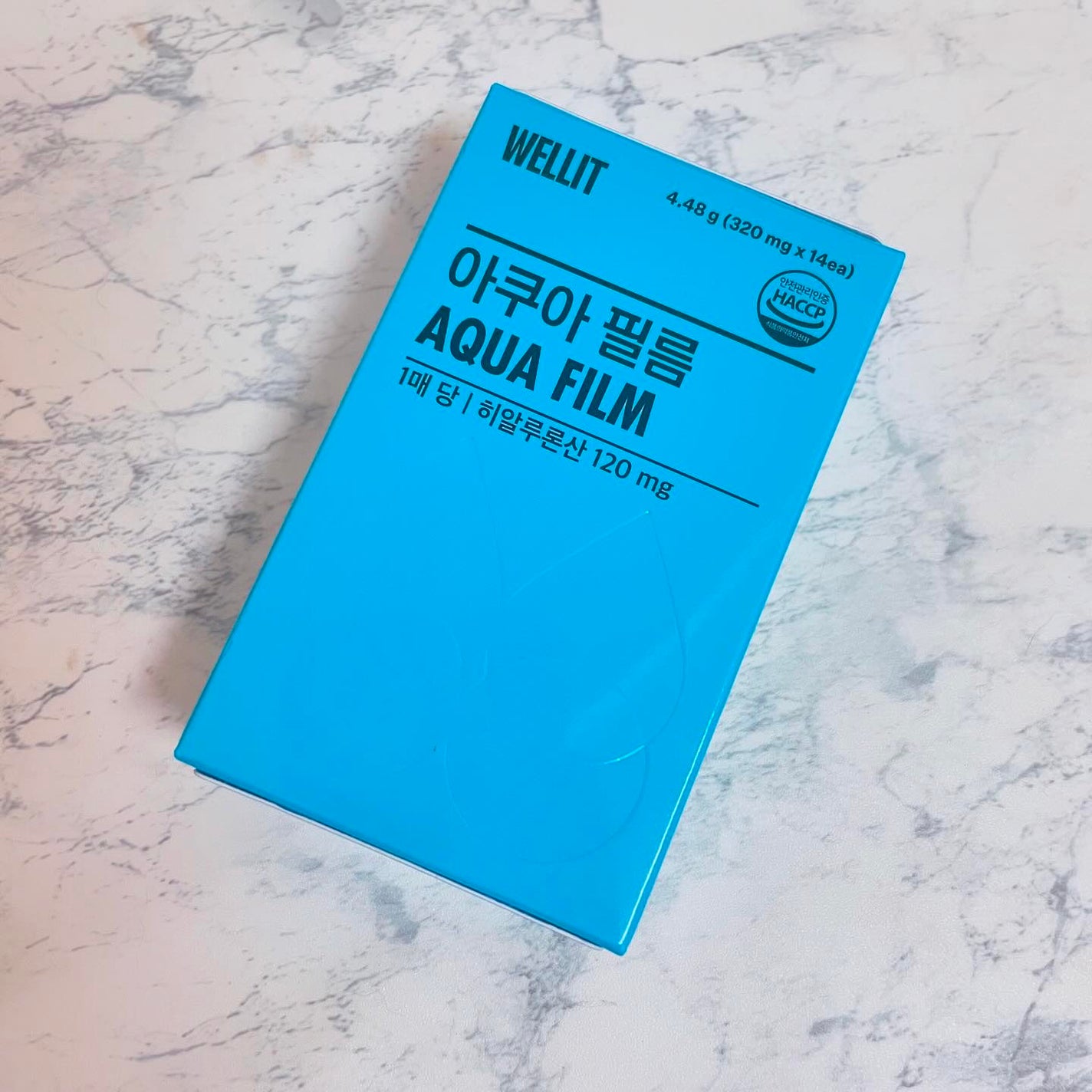 AQUA FILM/WELLIT/美容サプリメントを使ったクチコミ(1枚目)