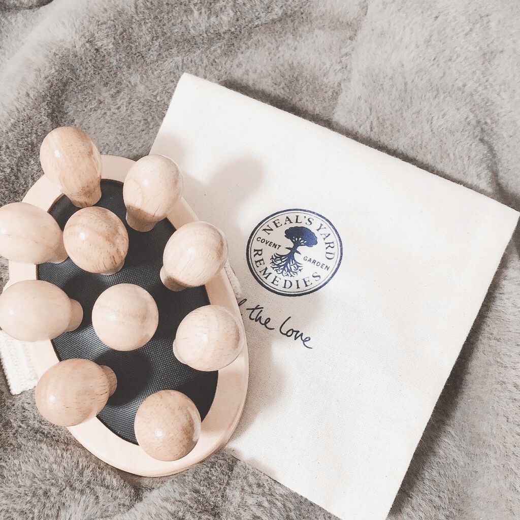 ツボマッサージローラー （コットンバッグ入り）/ニールズヤード レメディーズ/ボディローラーを使ったクチコミ（1枚目）