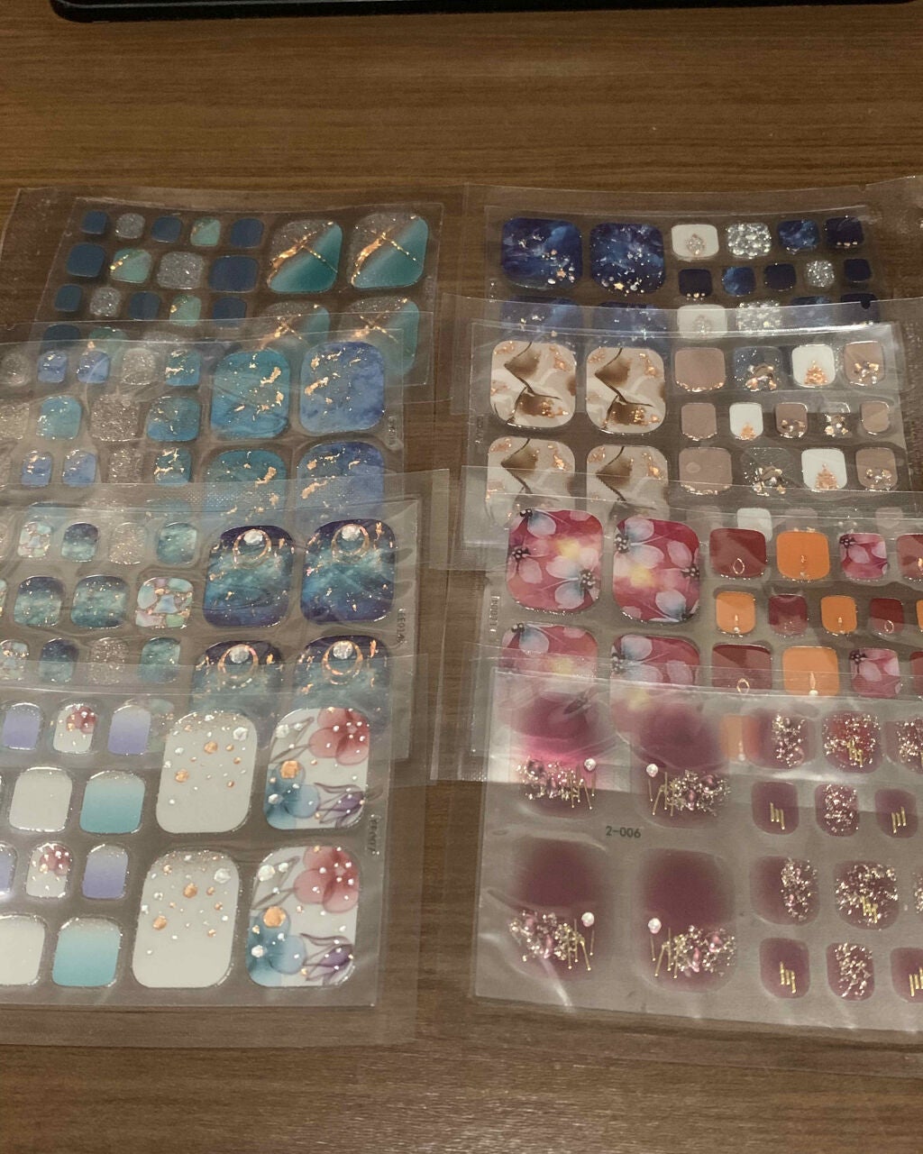 ネイルシール/Qoo10/ネイルシールを使ったクチコミ(3枚目)