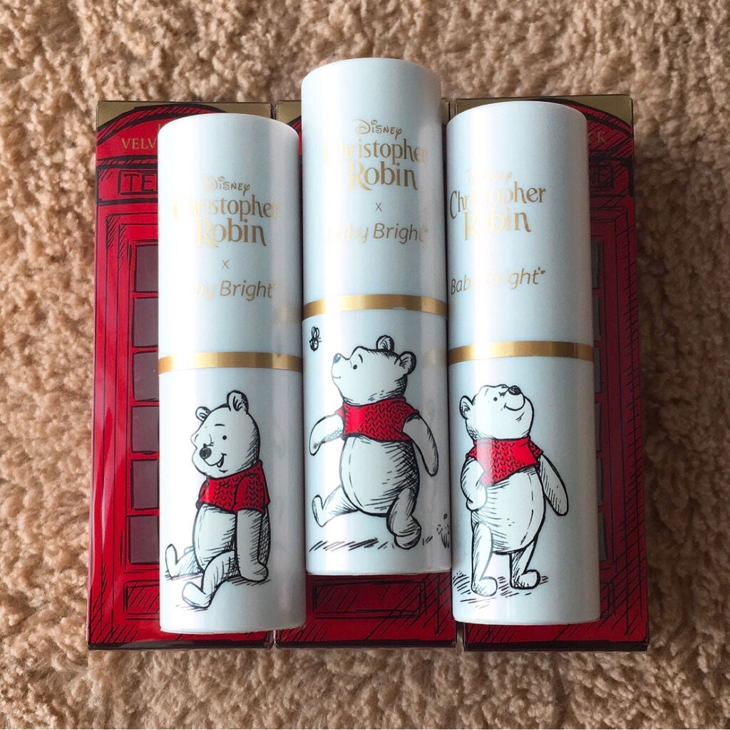 yuna** on LIPS 「プーさんコラボ/むっちり色気リップ💄スルスル塗れるセミマットリ..」(4枚目)