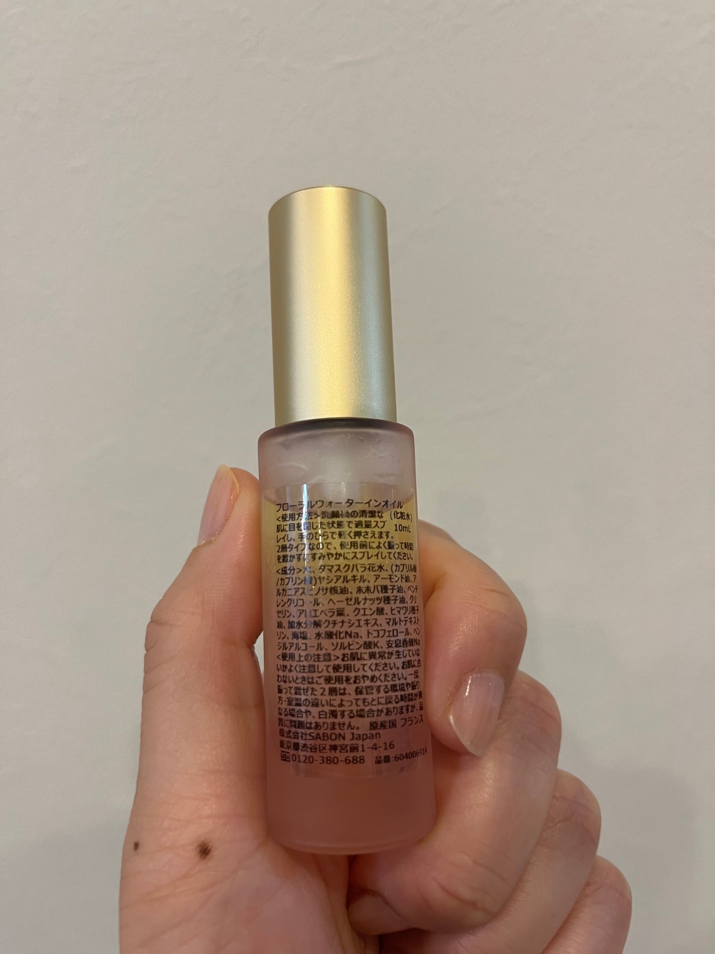 ローズウォーターインオイル/SABON/ミスト状化粧水を使ったクチコミ(2枚目)