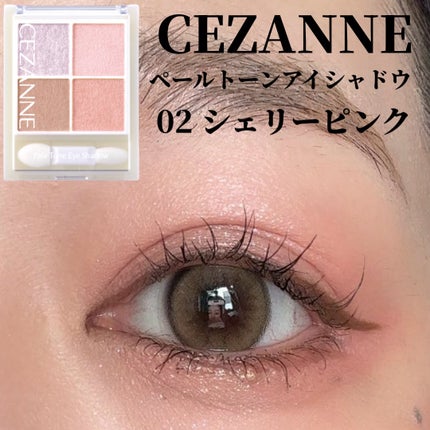 ペールトーンアイシャドウ/CEZANNE/アイシャドウを使ったクチコミ(1枚目)