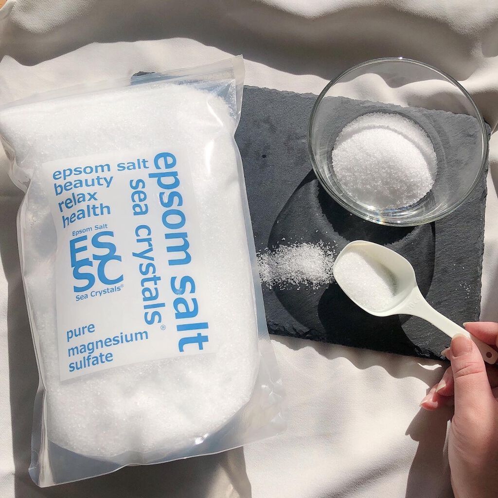 シークリスタルス エプソムソルト オリジナル/sea crystals/無機塩系入浴剤を使ったクチコミ（1枚目）