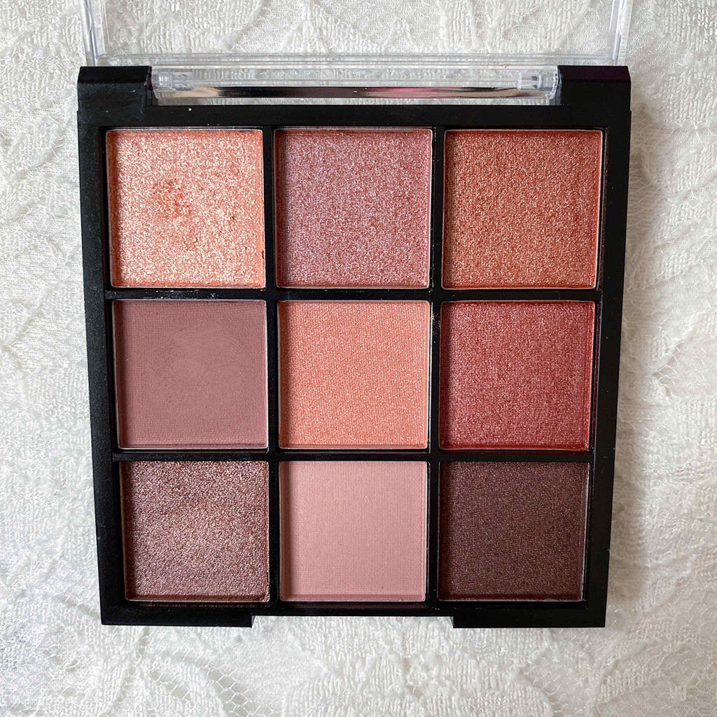 UR GLAM　BLOOMING EYE COLOR PALETTE/U R GLAM/アイシャドウパレットを使ったクチコミ（3枚目）