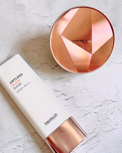 アートレスグロウベース/heimish/化粧下地を使ったクチコミ(5枚目)