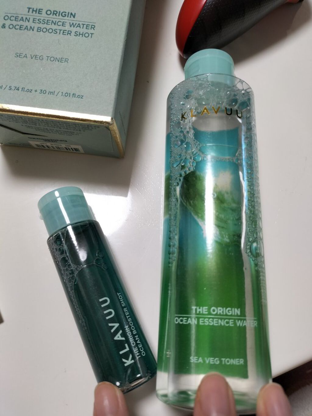 オリジンオーシャンエッセンスウォーター/KLAVUU/化粧水を使ったクチコミ（1枚目）