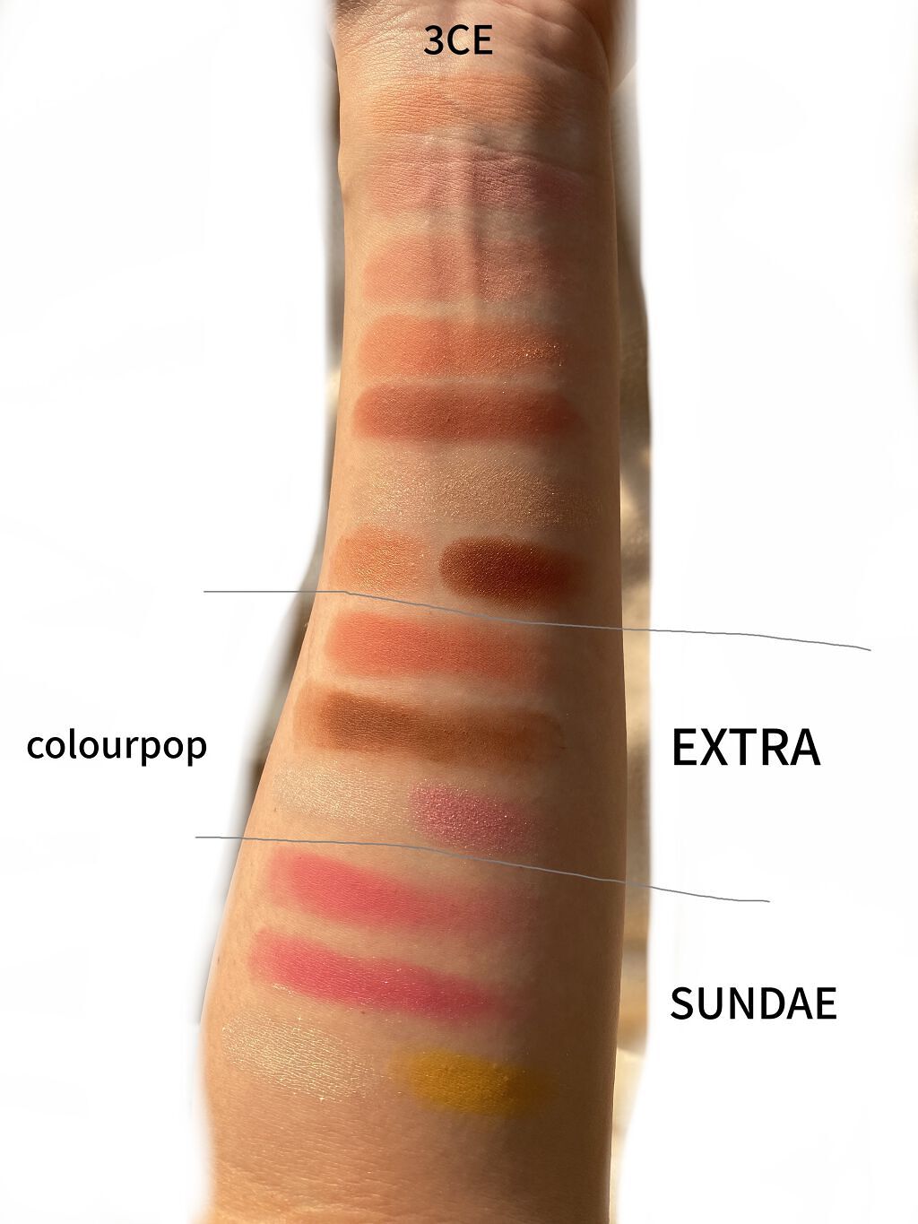 3CE マルチアイカラーパレット BEACH MUSE/3CE/アイシャドウパレットを使ったクチコミ（1枚目）