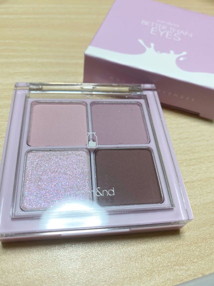 ベターザンアイズ ミルクシリーズ/rom&nd/アイシャドウパレットを使ったクチコミ(1枚目)